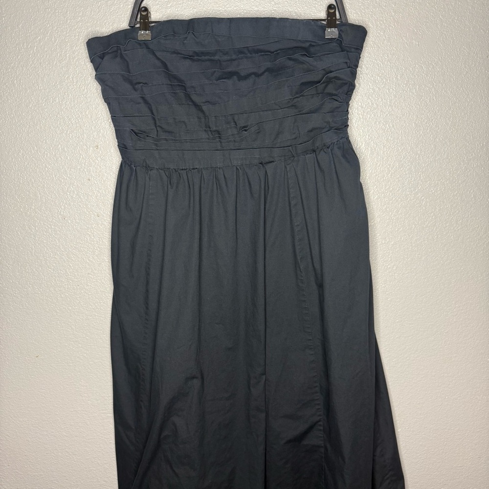 Abercrombie & Fitch maxi Black Strapless Dress- XL